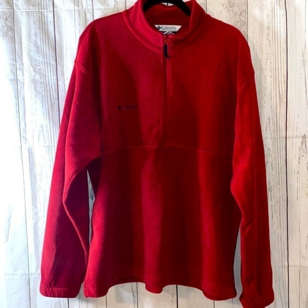 Columbia Men's Quarter‎ Zip Fleece Pullover